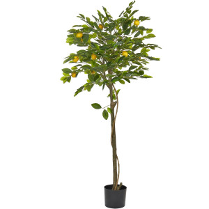 BELIANI LEMON TREE - Kunstplant - Groen - 156 cm - Synthetisch materiaal