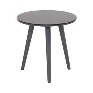 Hartman Outdoor Ronde Bijzettafel 'Sophie' HPL, 45 x 45cm, kleur Antraciet