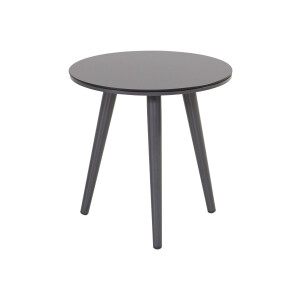 Hartman Outdoor Ronde Bijzettafel 'Sophie' HPL, 45cm, kleur Antraciet