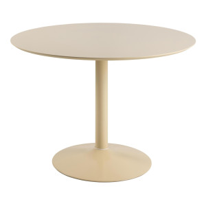 Bendt Ronde Eettafel 'Ibiza' 110cm, kleur Beige