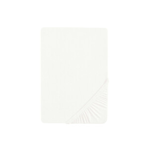 Biberna Jersey hoeslaken (Wit, 180-200 x 200 cm)