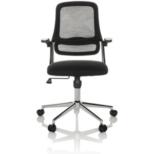 Bureaustoel / draaistoel MIKO B ECO mesh / stof zwart hjh OFFICE