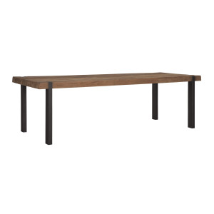 DTP Home Eettafel 'Beam' Teakhout, 225 x 100cm, kleur Naturel