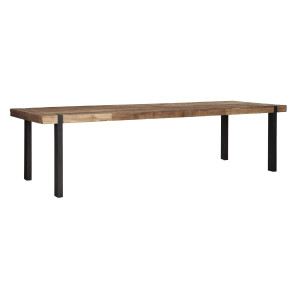 DTP Home Eettafel 'Beam' Teakhout, 300 x 100cm, kleur Naturel