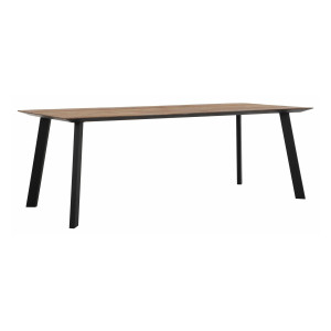 DTP Home Eettafel 'Shape' Teakhout, 225 x 100cm, kleur Naturel