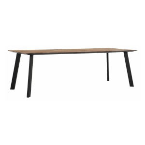 DTP Home Eettafel 'Shape' Teakhout, 250 x 100cm, kleur Naturel