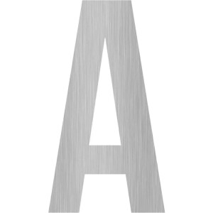 MDF Letter A, creatief, knutselen, deco, 1 stuk, 6mm mdf 10cm