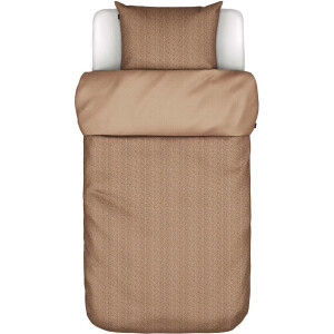 MARC O'POLO Camo Dekbedovertrek Toffee Brown - Tweepersoons – 200x200/220 cm