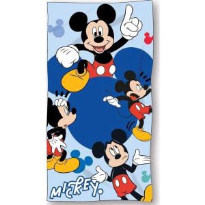 Disney Mickey Mouse - Strandlaken - 140 x 70 cm. - Handdoek - Sneldrogend