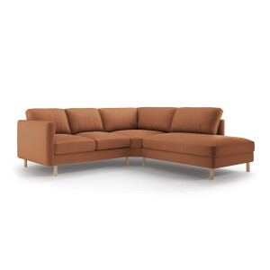 Hoekbank Eden rechts velvet | Micadoni