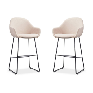 Set van 2 barstoelen Nino-Mae | Nolon