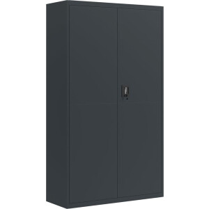 vidaXL - Archiefkast - 105x40x180 - cm - staal - antracietkleurig