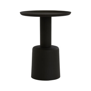 Light & Living Bijzettafel 'Milaki' 39cm, kleur Zwart