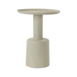 Light & Living Bijzettafel 'Milaki' 39cm, kleur Beige