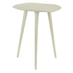 Light & Living Bijzettafel 'Asarpai' Ø34cm, kleur Crème