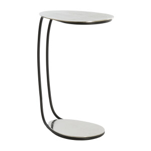 Light & Living Laptoptafel 'Marsh' 43 x 27cm, kleur Nikkel