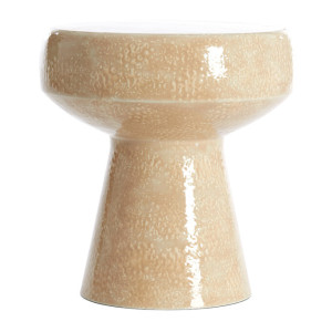 Light & Living Bijzettafel 'Dakwa' Ø38cm, kleur Zand