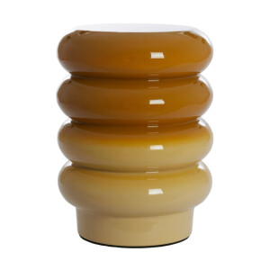 Light & Living Bijzettafel 'Mirogi' Ø30cm, kleur Okergeel