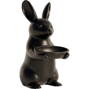 Fiastra Bunny sleutelhouder - sleutel organizer - zwart