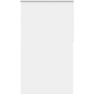 vidaXL - Rolgordijn - verduisterend - 135x230 - cm - stofbreedte - 131,6 - cm - wit