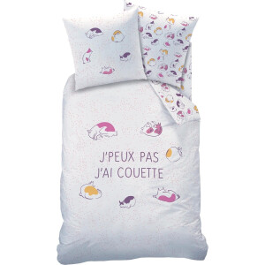 Matt & Rose Dekbedovertrek Chadodo - Eenpersoons - 140 x 200 cm - Katoen