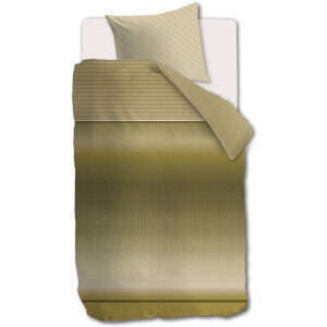 Beddinghouse Jenn dekbedovertrek - Eenpersoons - 140 x 200/220 cm - Groen