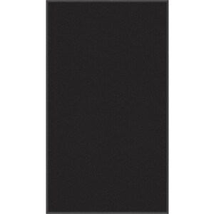 vidaXL - Deurmat - 115x200 - cm - zwart