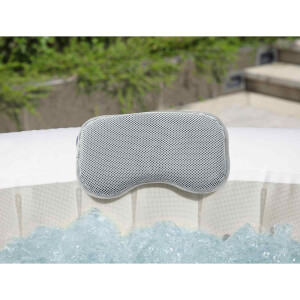 Bestway Spa badkussen 2 pcs Grijs 23 x 13 x 5 cm Staal en PVC