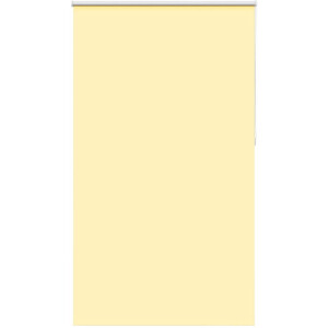 vidaXL - Rolgordijn - verduisterend - 130x230 - cm - stofbreedte - 126,6 - cm - geel