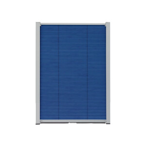 LIVARNO HOME Thermo-plissé vouwgordijn 49,4 x 75-118 cm (Blauw)