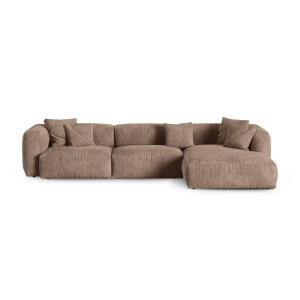 Modulaire hoekbank Martina rechts velvet | Micadoni Home