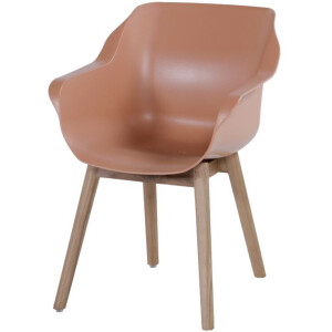 Hartman Armstoel Sophie Studio Teak Roze