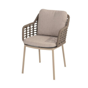 4 Seasons Outdoor Armstoel Puglia Taupe Latte