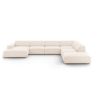 7-zits hoekbank Jodie velvet rechts | Micadoni Limited Edition
