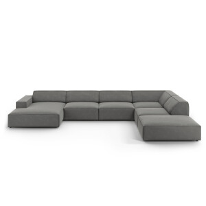 7-zits hoekbank Jodie velvet rechts | Micadoni Limited Edition