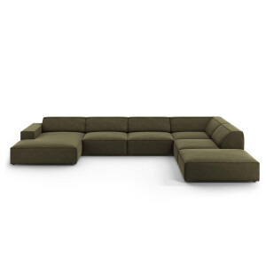 7-zits hoekbank Jodie velvet rechts | Micadoni Limited Edition