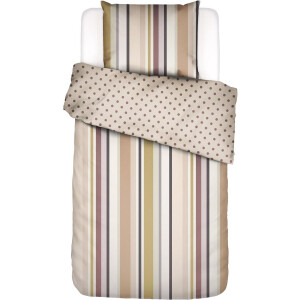 ESSENZA Feija Dekbedovertrek Antique pink - Eenpersoons – 140x200/220 cm