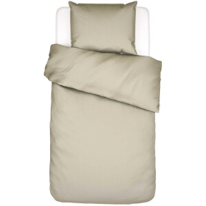 Essenza Minte Dekbedovertrek Oatmeal - Eenpersoons – 140x200/220 cm