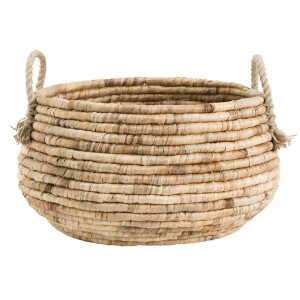 Leen Bakker - Mand Juul - Naturel - 25x46 Cm - Rotan - Bruin
