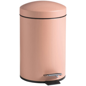 Leen Bakker - Pedaalemmer Pedro - - 3L - Metaal - Roze - H27.5 Cm