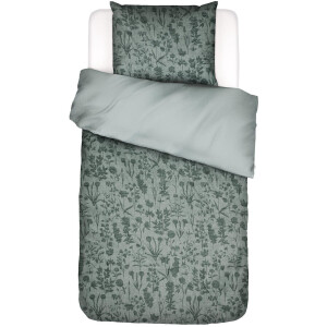Essenza Maribel Dekbedovertrek Groen - Eenpersoons – 140x200/220 cm