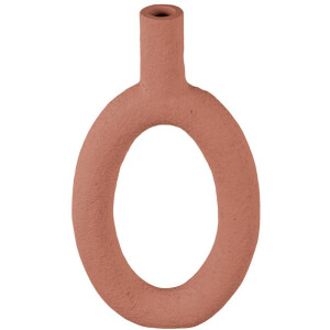 Present Time Vaas Ring - Terracotta - 16,5x3,5x31cm - Modern