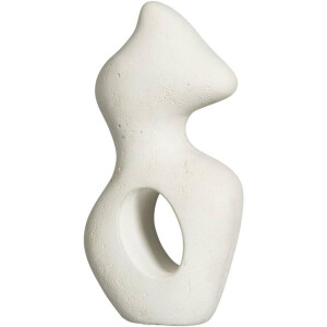 Leen Bakker - Object Nordic - Off-white - 22,5x11,5x5,7 Cm - Cement - Crème - 11.5x22.5x5.7 Cm