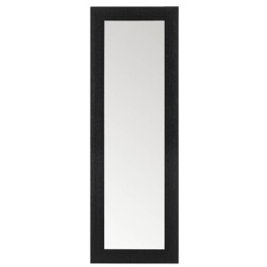Leen Bakker - Spiegel Bo - 145x50 Cm - MDF/Glas - Zwart