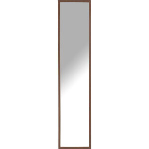 Leen Bakker - Spiegel Boa - 150x33,5 Cm - MDF/Glas - Bruin - 33.5x150x2.8 Cm