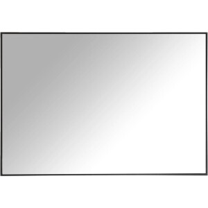 Leen Bakker - Spiegel Metz - 65x45 Cm - MDF - Zwart