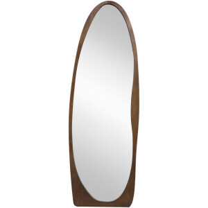 Leen Bakker - Spiegel Malta - 170x58 Cm - MDF - Bruin - 2x58x170 Cm