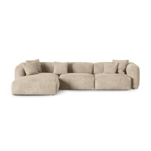 Modulaire hoekbank Martina links velvet | Micadoni Home