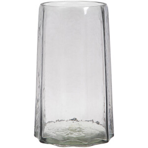 1+1 Gratis Leen Bakker - Theelichthouder Dily - Zand - 25xØ15 Cm - Glas - Beige