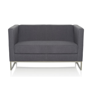 BARBADOS | 2-Zits - Lounge bank / sofa Donkergrijs